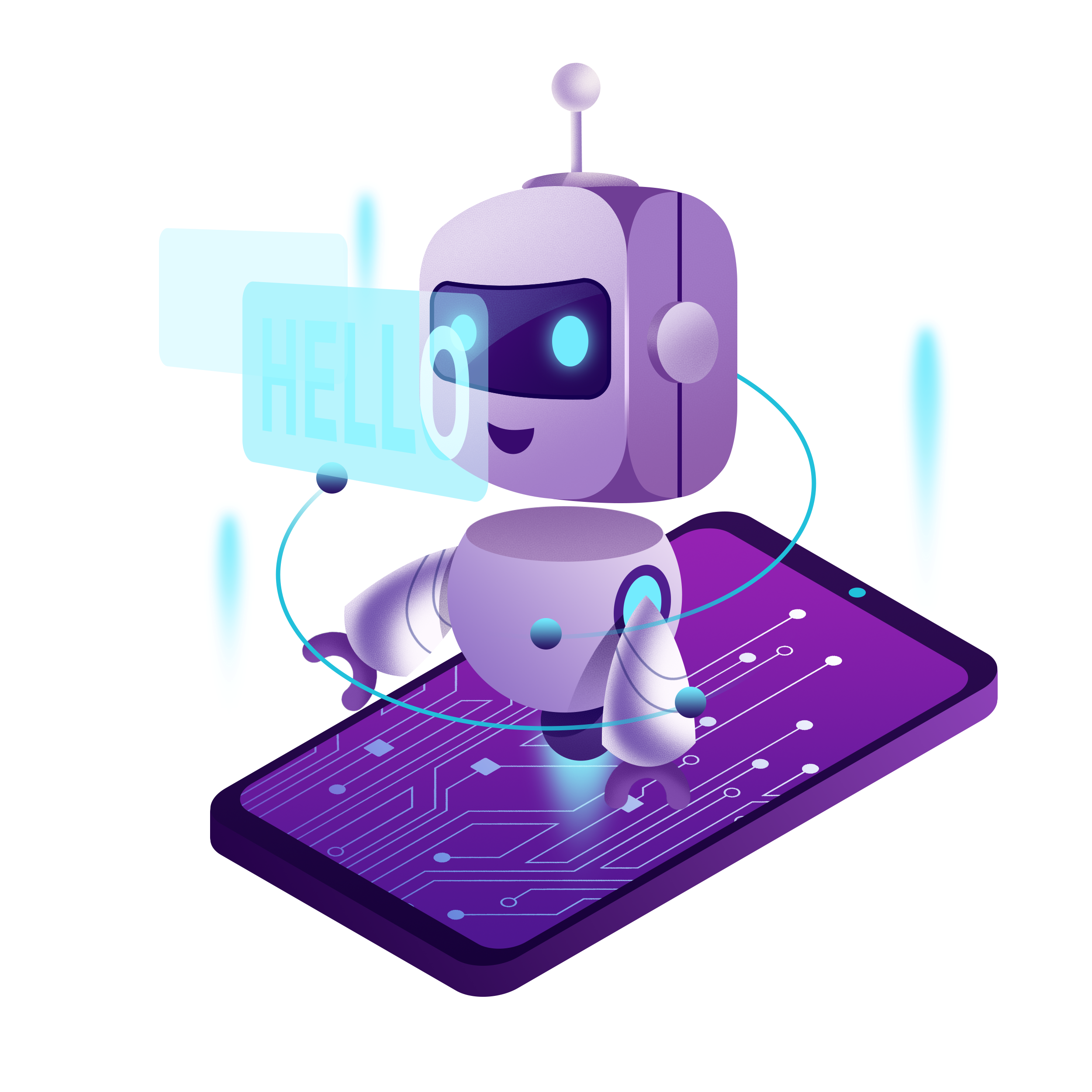 CV DEA GROUP AI Assistant Robot